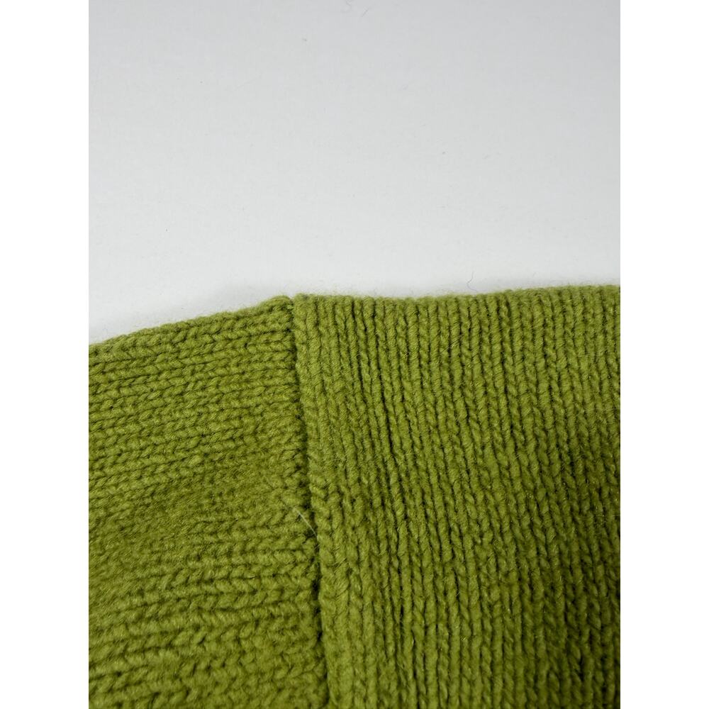 Babaa No17 Women’s Eco Wool Turtleneck Sweater Olivera Green One Size - Picture 8 of 14
